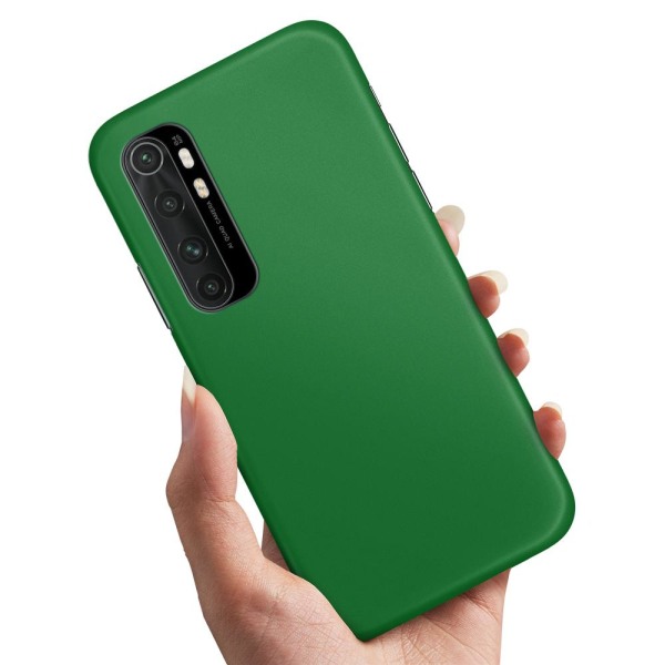 Xiaomi Mi Note 10 Lite - Skal / Mobilskal Grön Grön