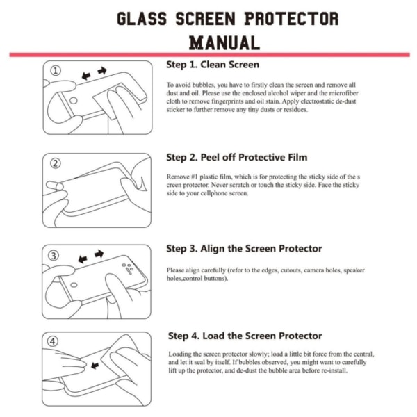 Skärmskydd - Huawei P30 - Härdat Glas / Skyddsglas Transparent