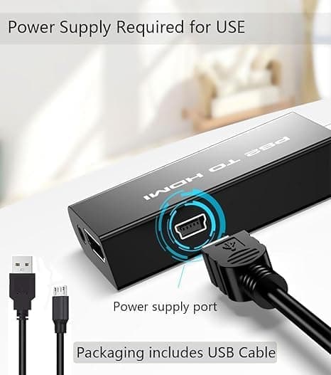OBOSOE HDMI-adapter til PlayStation 2 / PS2