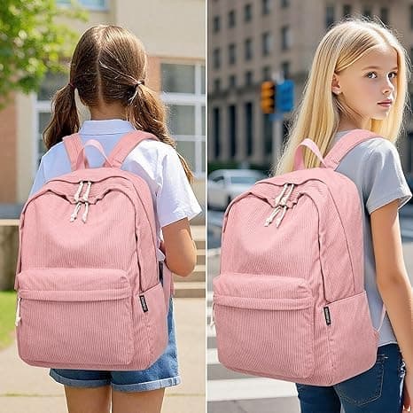 Lightweight School Bag for Students – Unisex Backpack with Comfortable Design for Daily Use & Studies gray