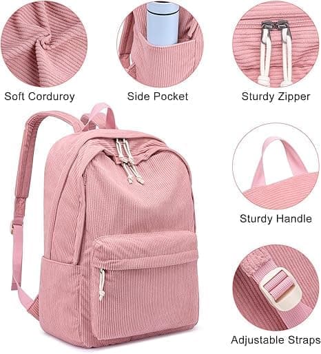 Lightweight School Bag for Students – Unisex Backpack with Comfortable Design for Daily Use & Studies gray