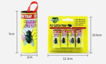 16-pack Flugfälla flugfångare flugpapper rulle