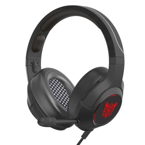 ONIKUMA K9 Enstaka Plug RGB Justerbara Gaming Hörlurar med Mikrofon Svart