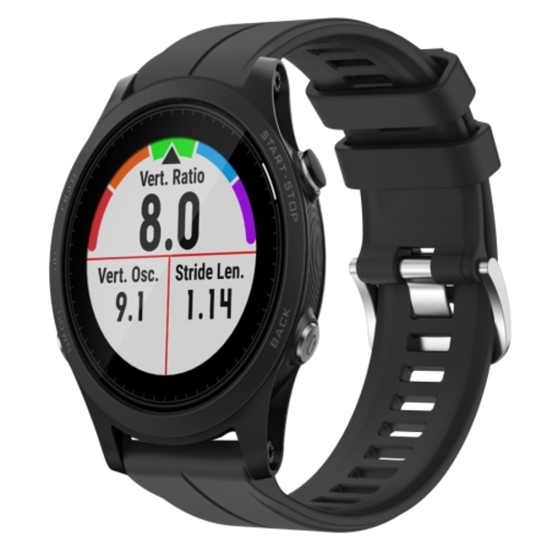 För Garmin Forerunner 935 22mm silikon watch Black