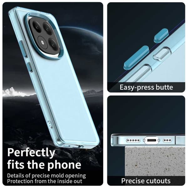 Redmi Note 14 Pro+ 5G - Candy PC Hybrid TPU Stöttåligt Mobilskal Blå