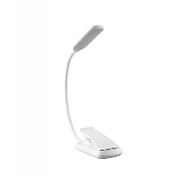 8027-1 9 LED-läslampa Notklippljus (vit)