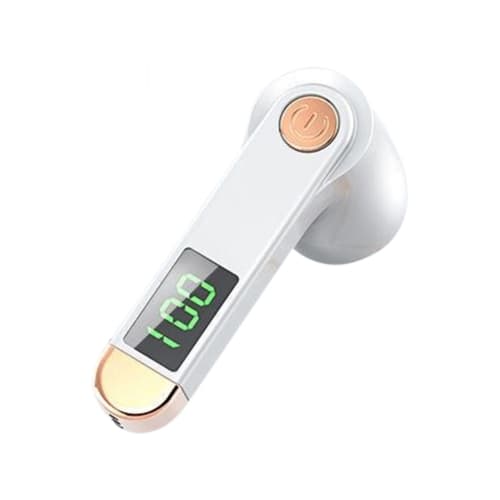 H01 Trådlöst Bluetooth-headset Dubbelt läge Samtal Brusreducering Spelhörlurar Vit