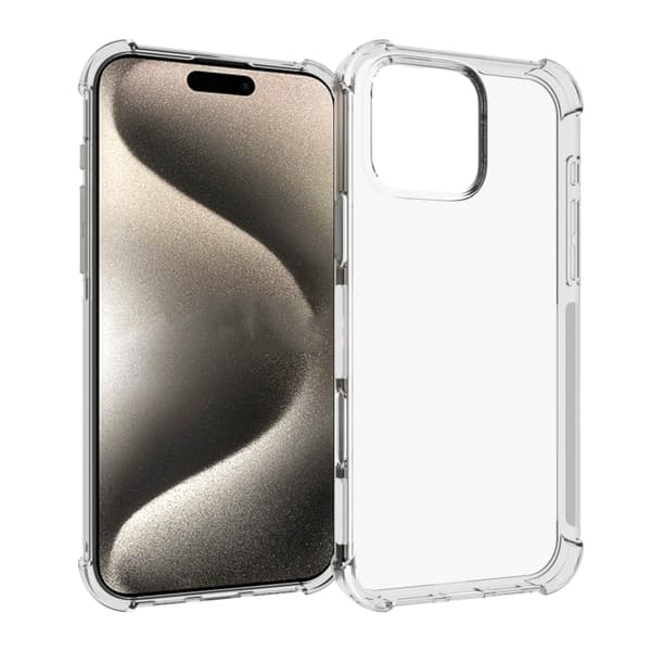 iPhone 16 Pro Max Shockproof Non-slip Tjock TPU Skal