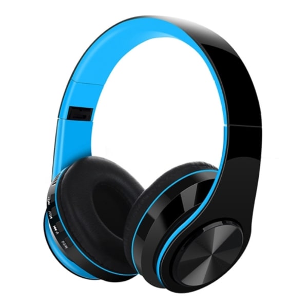 FG-69 Bluetooth trådlöst headset subwoofer mobil dator headset Blå