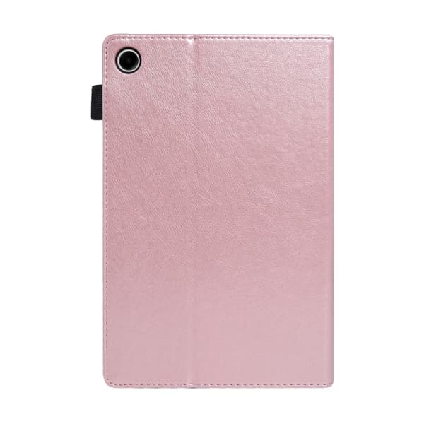 Samsung Galaxy Tab A9+ / A11+ Smart Läderfodral Roséguld