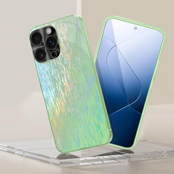 iPhone 16 Pro Max Dazzling Akryl Stötsäker Skal Grön
