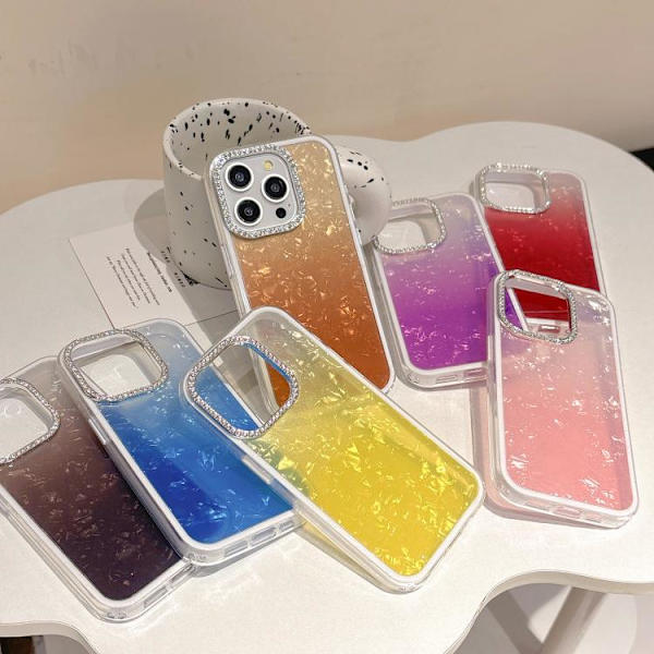 iPhone 16 Pro Max Gradient Shell Textur 3 1 Skal Purpur