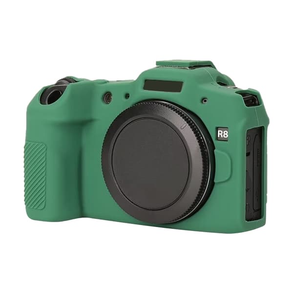 Mjukt silikonfodral för Canon EOS R8 Grön