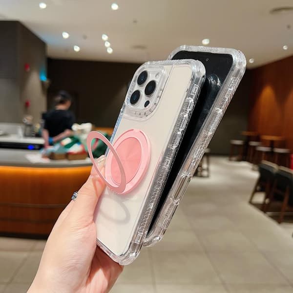 iPhone 16 Pro Drömland Transparent MagSafe Skal Grön