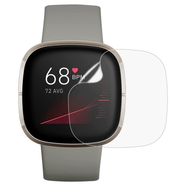 För Fitbit Sense Soft Hydrogel Film Watch Skärmskydd