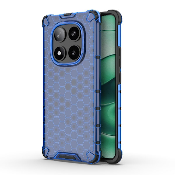 Redmi Note 14 Pro 5G - Honeycomb Stötsäker Mobilskal Blå