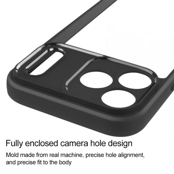 iPhone 18 Pro Max / iPhone 17 Pro Max Skal - Frostad TPU + Transparent PC