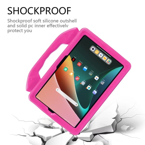 Samsung Galaxy Tab A9+ / A11+ EVA Stötsäker Fodral Rosaröd