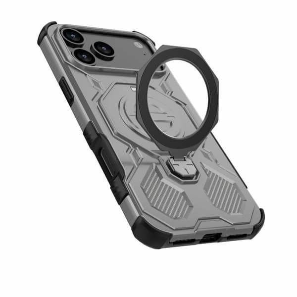 iPhone 18 Pro / iPhone 17 Pro Skal - Solid Färg med MagSafe Magnetisk TPU+PC Grå