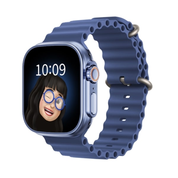 WS68 ULTRA 1,85 tums färgskärm Smart Watch Blå