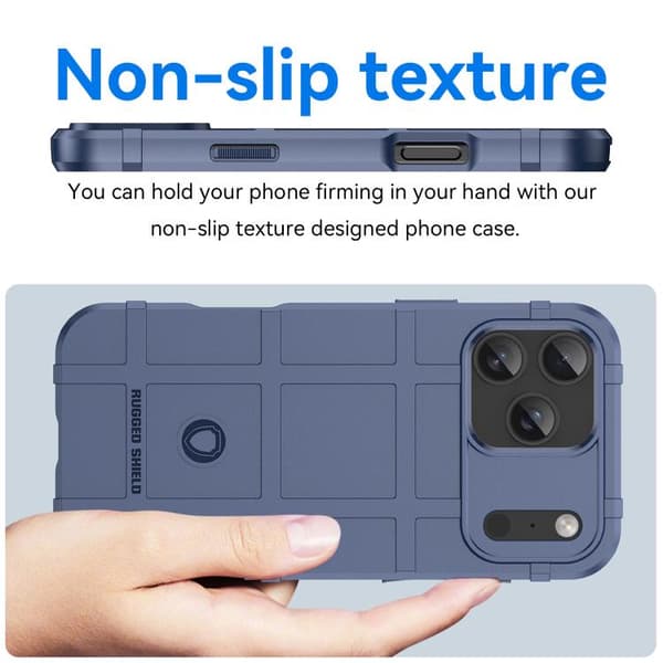 iPhone 18 Pro / iPhone 17 Pro Skal med Full Coverage och Stötskydd - TPU Blå