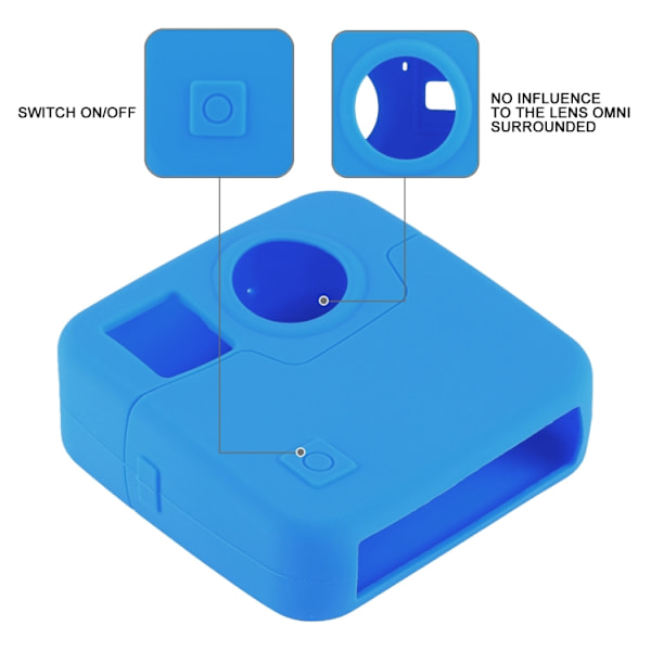 Silikonfodral för GoPro Fusion Blå