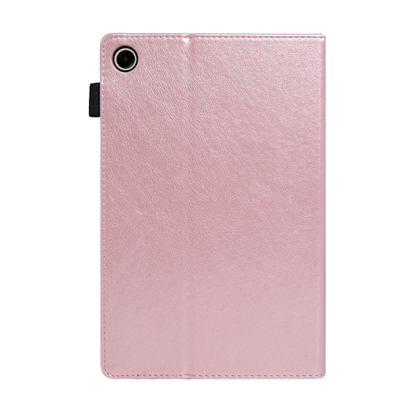 Samsung Galaxy Tab A9 / A11 Läderfodral Roséguld