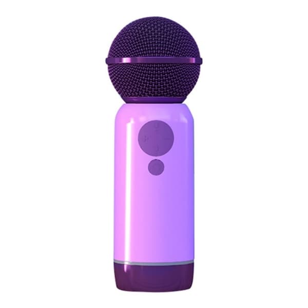 K1 Handhållen Bluetooth-mikrofon Stöd Mobiltelefonanslutning (Lila)