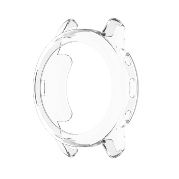 För Garmin Venu case Plus Halvpack TPU galvanisering watch Transparent White