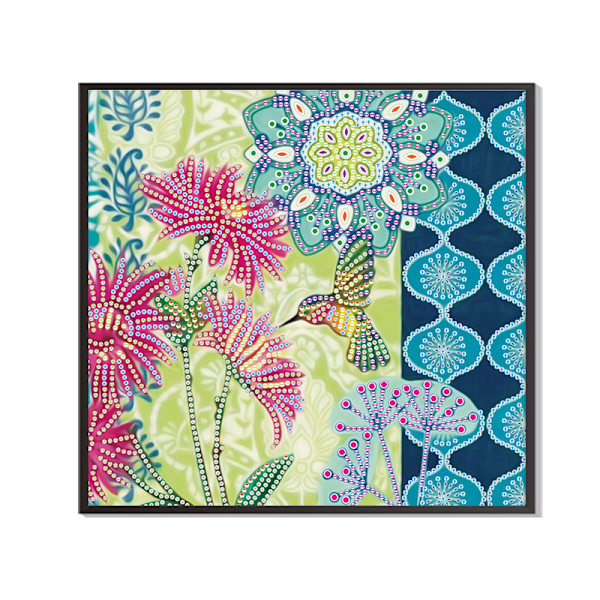 5D DIY Diamond painting - Blomma