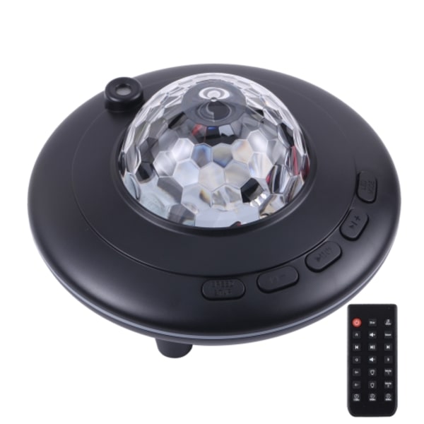 L6 Music Starry Projector Fjärrkontroll Nattljus (Färgglatt Ljus)