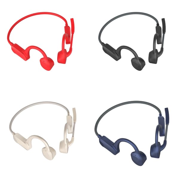 GCRT-X100 Vattentät Benledning Bluetooth-headset med Mikrofon Blå