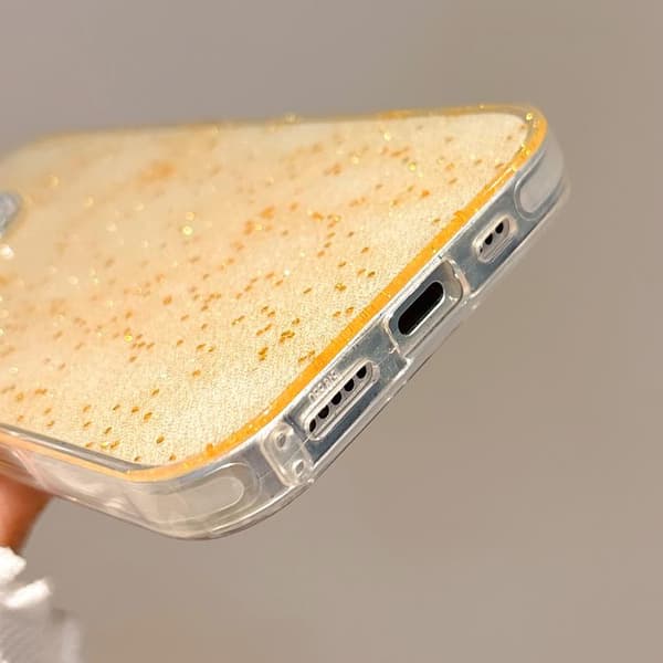 iPhone 16 Pro Diamantram Glitter PC Hybrid TPU Skal
