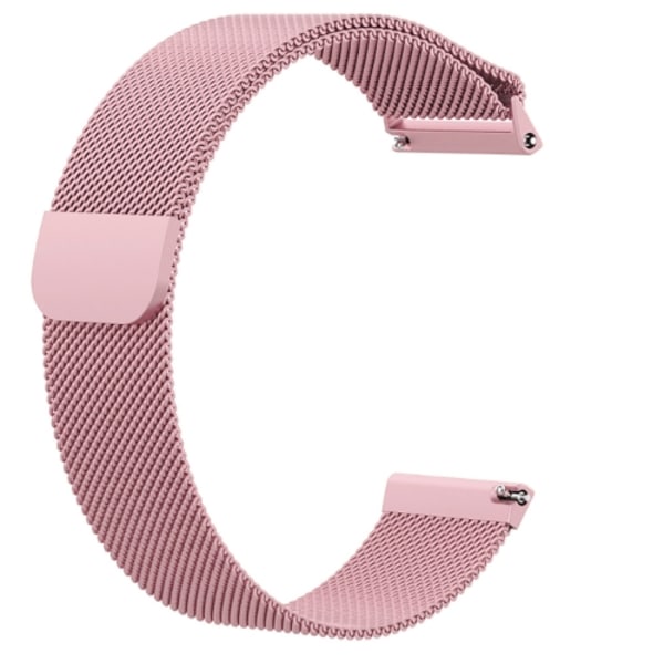 För Fitbit Versa Milanese Watch Band Rose Pink L