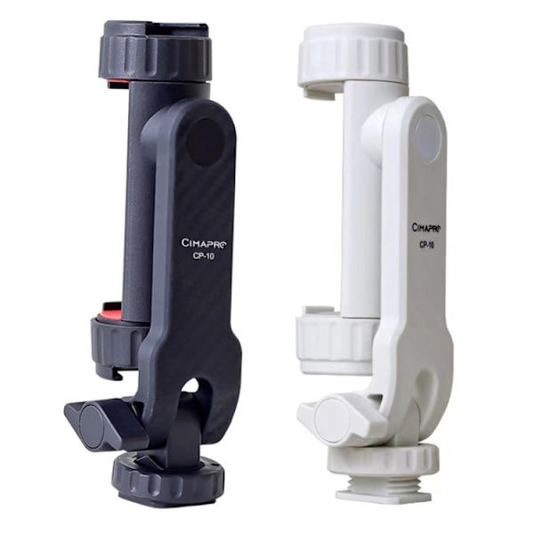 Cimapro Swivel Cold Boot Kamera Telefonfäste Extern Stativ Svart
