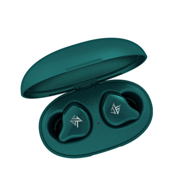 KZ S1 1DD+1BA Hybrid Technology Trådlösa Bluetooth 5.0 Stereo In-ear Sport Hörlurar med Mikrofon Grön