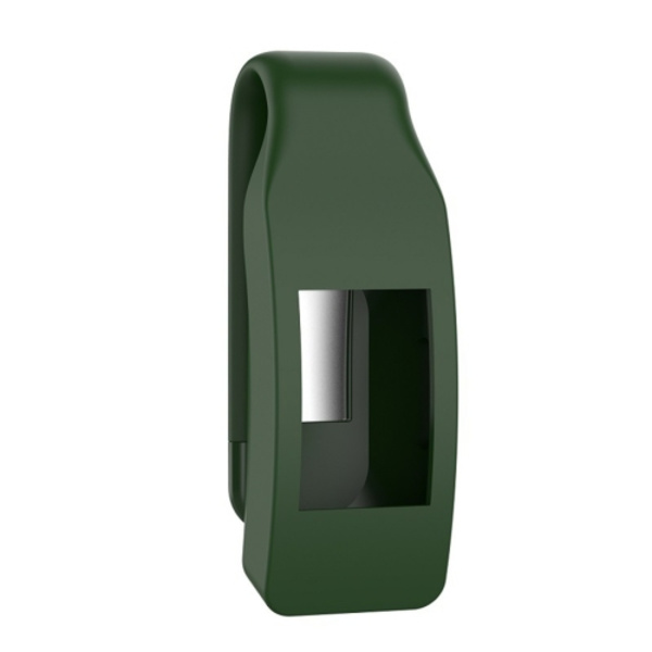 Smart Watch Silikon Clip Button Case för Fitbit Inspire / Inspire HR / Ace 2 Army Green
