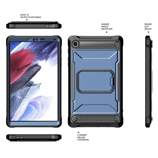 Samsung Galaxy Tab A7 Lite Skyddsfodral Explorer Blå