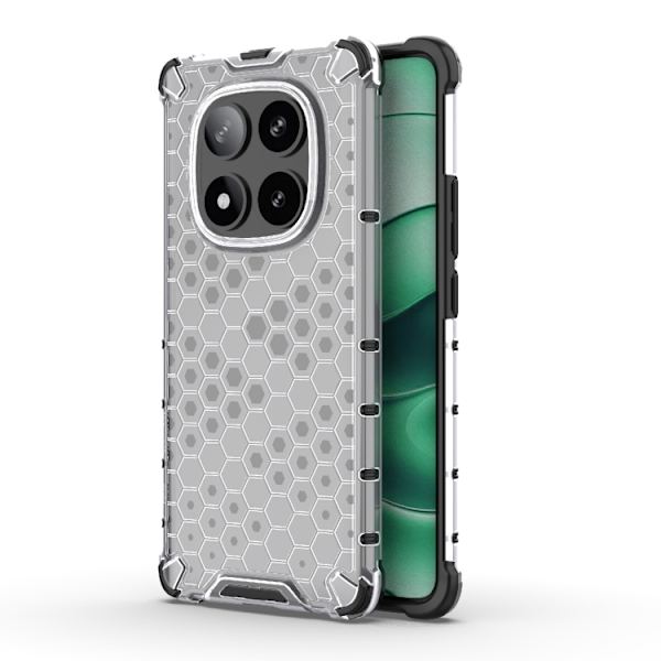 Redmi Note 14 Pro 5G - Honeycomb Stötsäker Mobilskal Vit