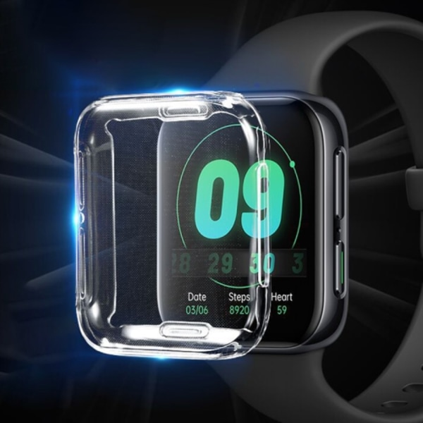 För OPPO Watch 41mm TPU Full Coverage Case