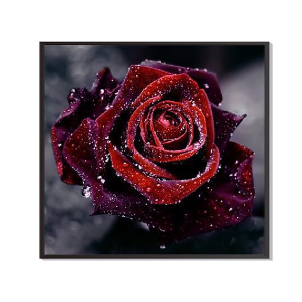 5D DIY Diamond painting - Rose