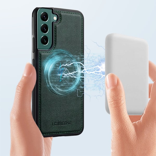 Samsung Galaxy S21+ 5G Skal LC.IMEEKE Magsafe Grön