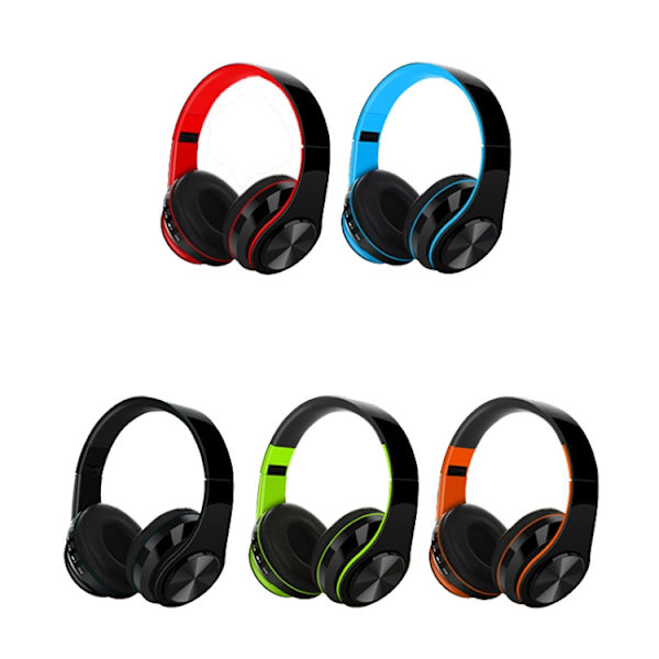 FG-69 Bluetooth trådlöst headset subwoofer mobil dator headset Blå