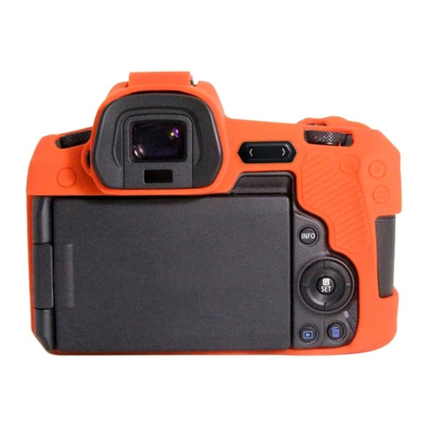 Mjukt silikonfodral för Canon EOS R Orange