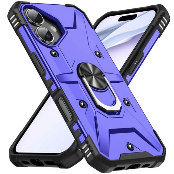 iPhone 17 Skal med Ringhållare Purpur