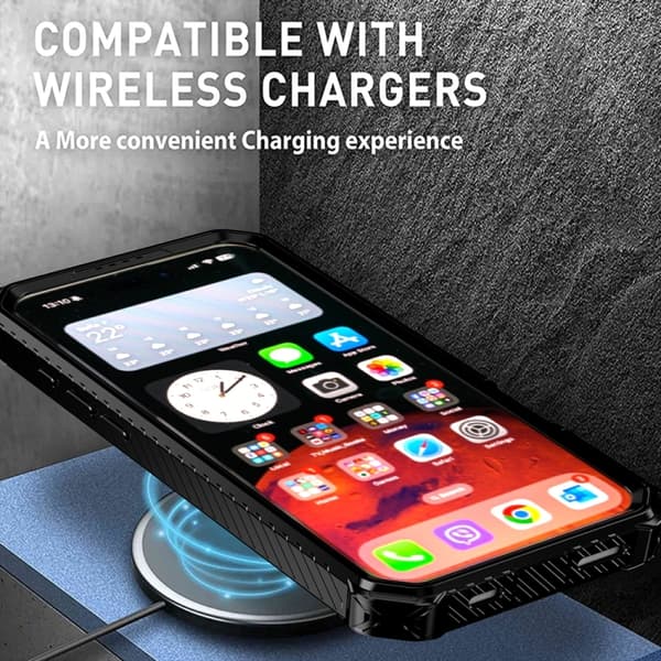 iPhone 16 Pro Max Armor Series Skal - Hållbar och Stöttålig Mobilskal för iPhone 16 Pro Max Armégrön