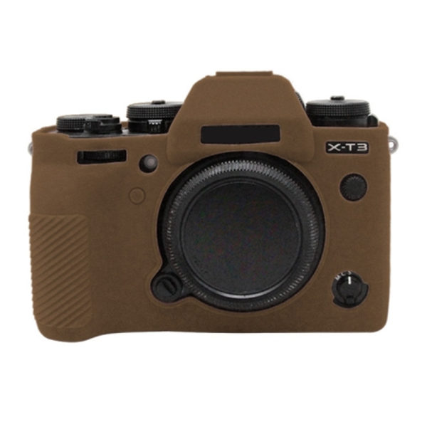 Mjukt silikonfodral för FUJIFILM XT3 Kaffe