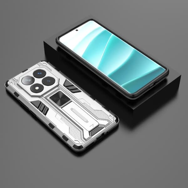 Redmi Note 14 Pro 5G Supersonic PC + TPU Mobilskal Vit