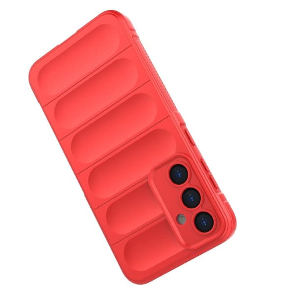 Samsung Galaxy S23 FE 5G Skal Magic Shield TPU + Flanell Svart