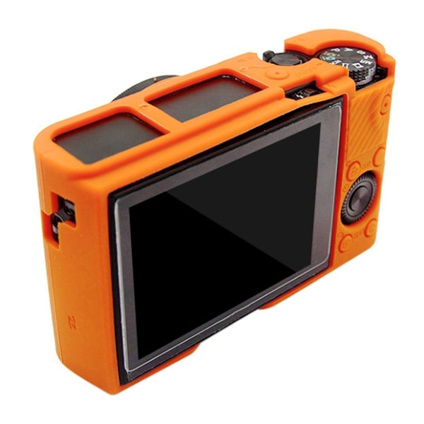Mjukt silikonfodral för Sony RX100 III / IV / V Orange